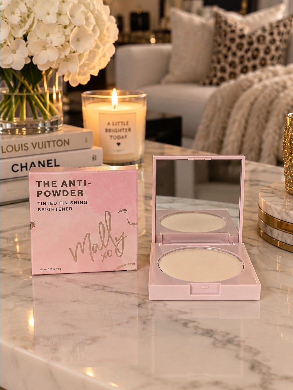 Mally Beauty The Anti-Powder Tinted Finishing Brightener Light NEW
